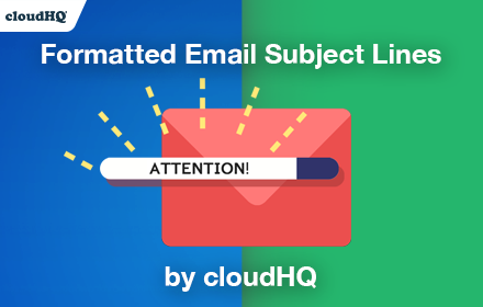 Formatted Email Subjects